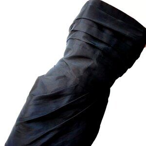 SALE! Modern ASOS Design Corset Wrap Black Mini Cocktail Club Dress London Sz 12